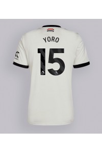 Manchester United Leny Yoro #15 Fotballdrakt Tredje Klær 2024-25 Korte ermer